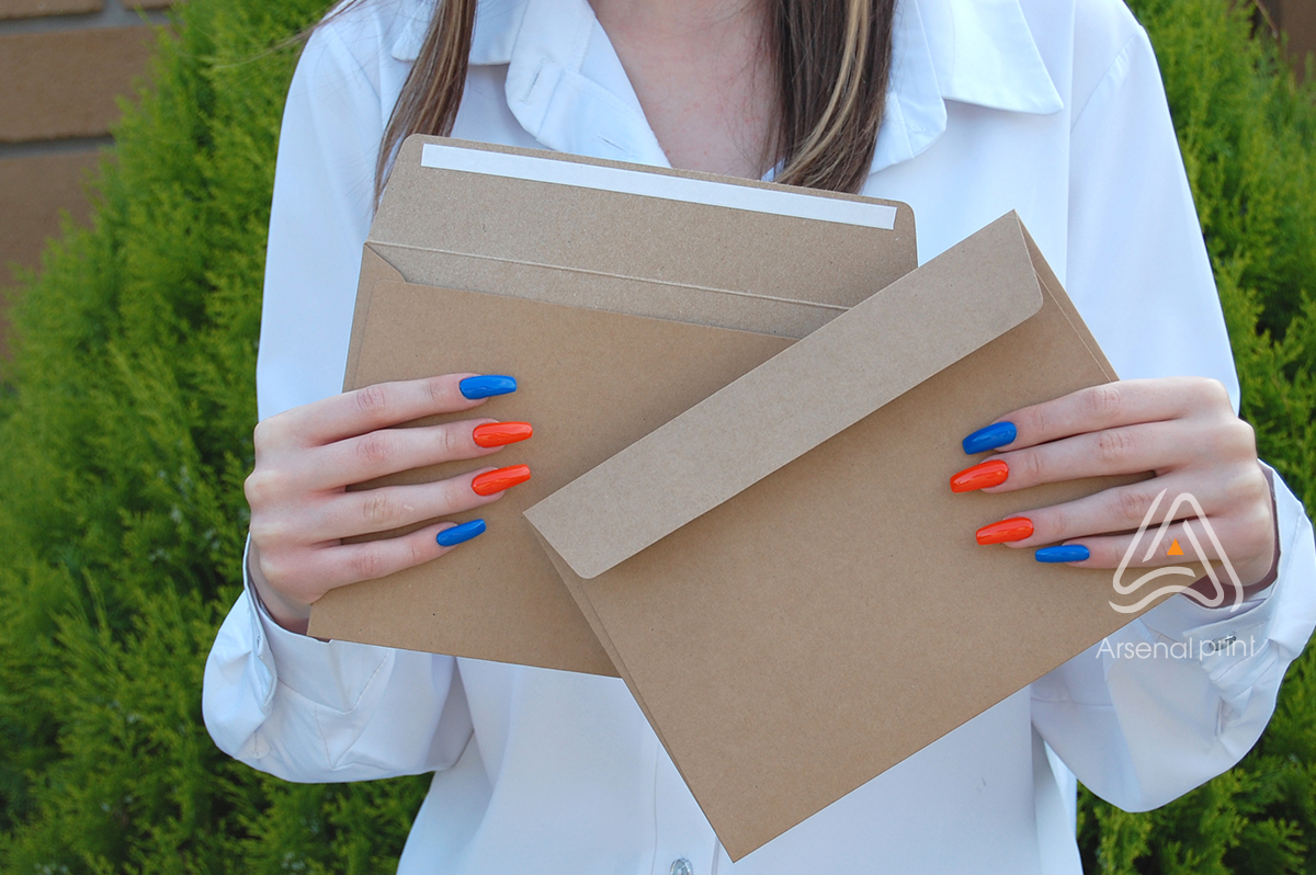 Замовити  крафт конверт C5