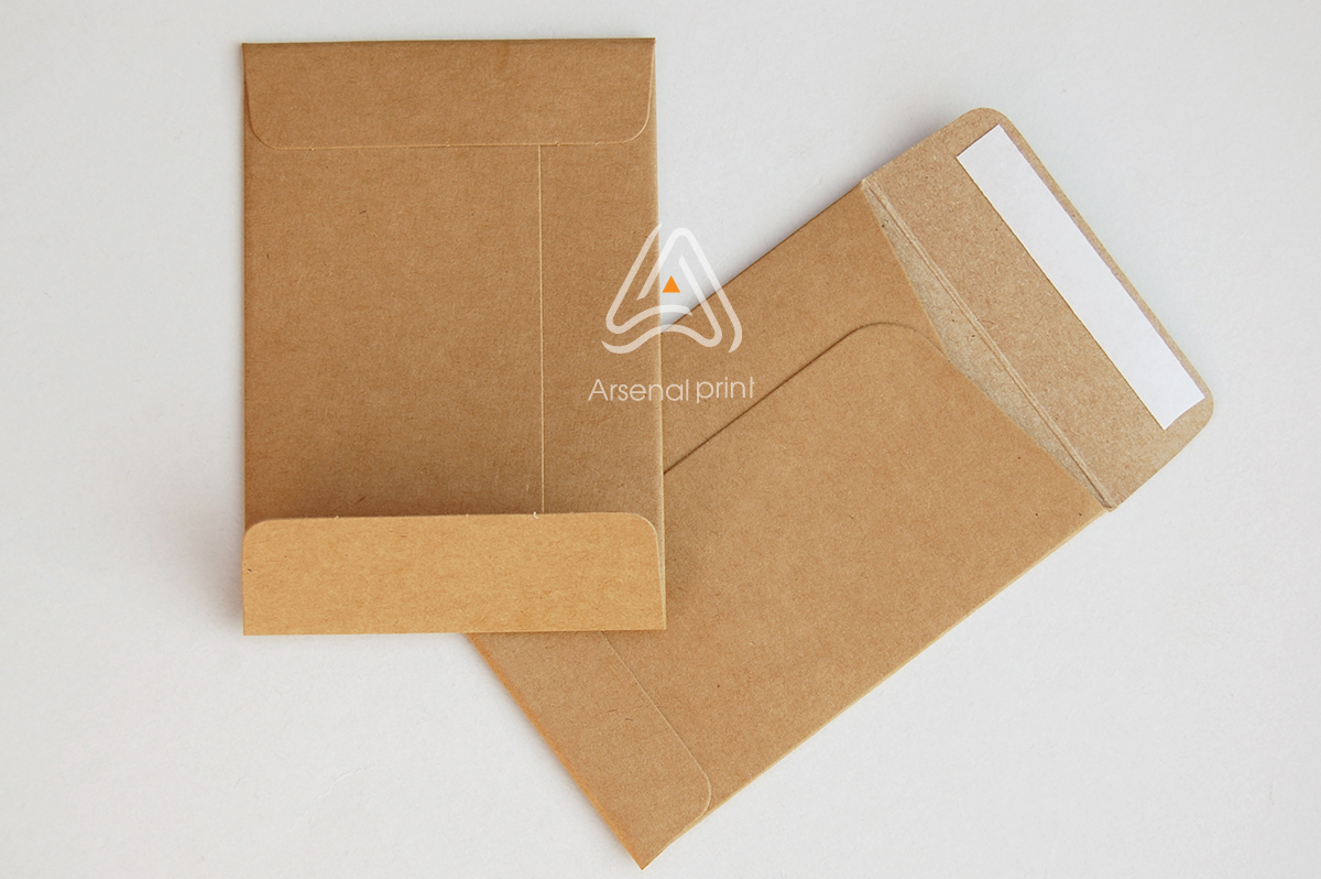 Замовити картонні крафт конверти