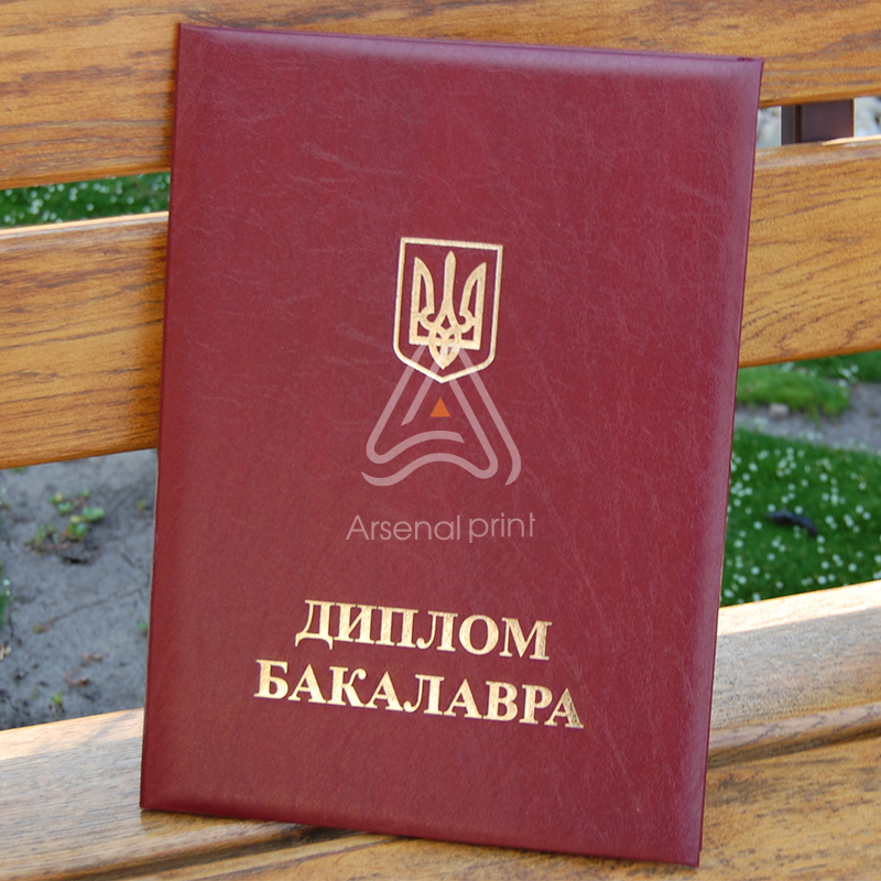 Обкладинка Бордова ( БАКАЛАВР)