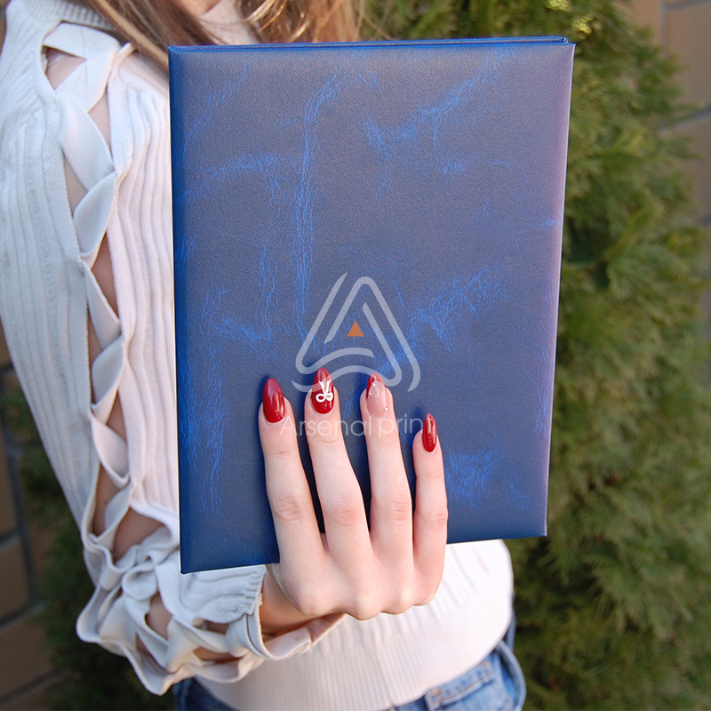 Папка А5 для власного тиснення