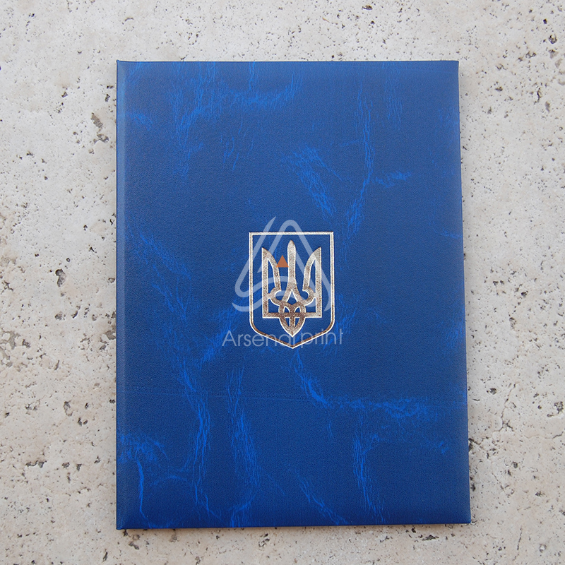 Папка обкладинка з тисненням ( а5 формат)