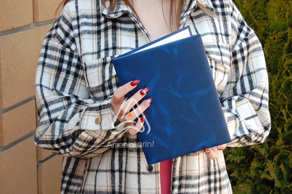 Обкладинка папка купить, без тиснення А5