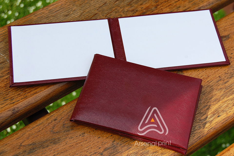 Купить Бланк обкладинку з поролоном м'яку- Бордовий