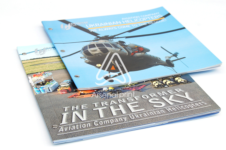 Зшивання поліграфіх на болти і хольнітени