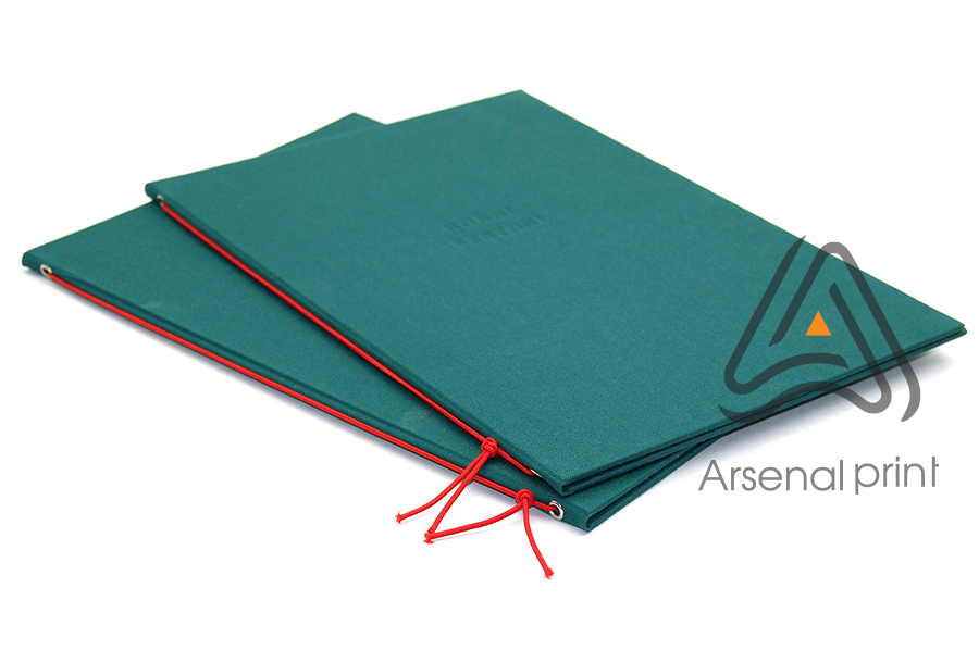 Папка меню з резинкою