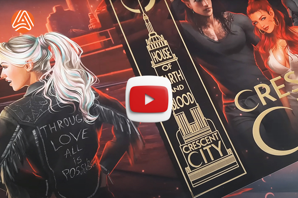 Пример тиснения золотой фольгой