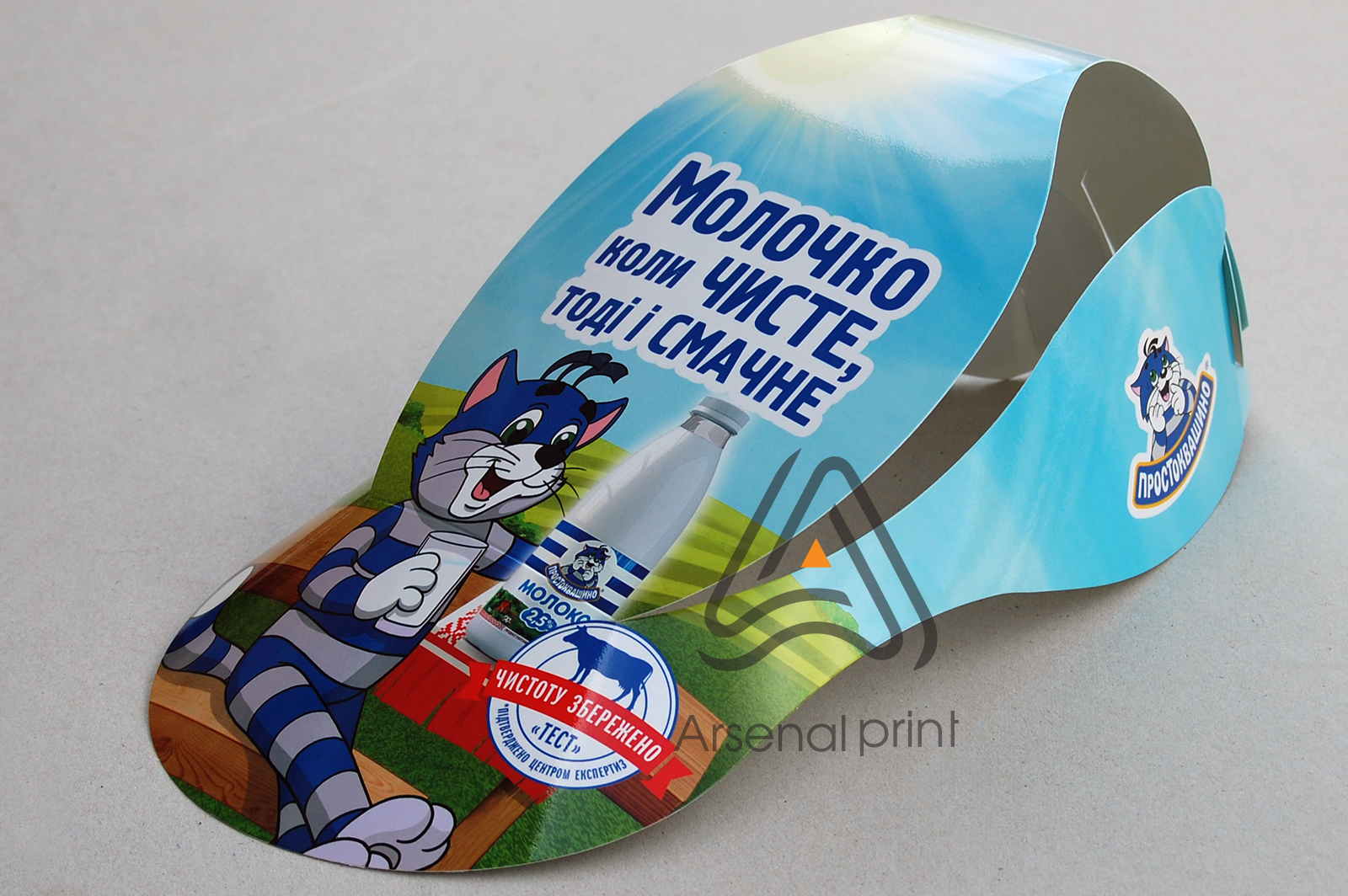 kepki bumagniya pechat