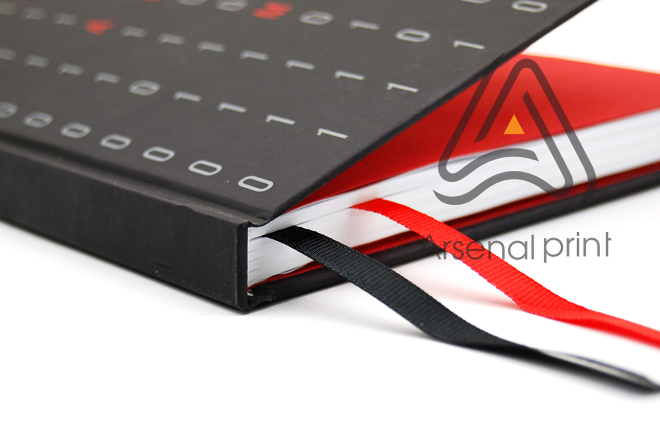 Блокнот - закладка ляссе тканева